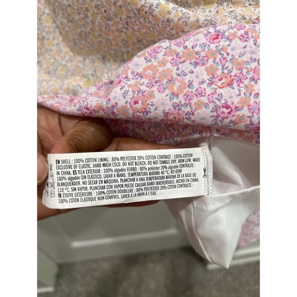 Hyacinth House Tuckernuck Multi Pink Floral Hana Mini Dress Sz S - Picture 8 of 11